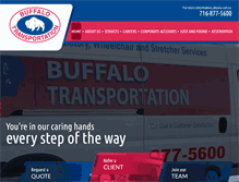 Tablet Screenshot of buffalotransportation.com